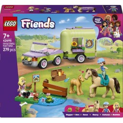 LEGO Friends Τρέιλερ για Άλογο & Πουλαράκι 42695 5702018033265