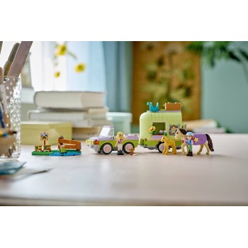 LEGO Friends Τρέιλερ για Άλογο & Πουλαράκι 42695 5702018033265