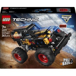 LEGO Technic Monster Jam™ Grave Digger™ Φωτιά και Πάγος 42219 5702018035023