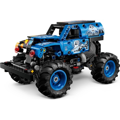 LEGO Technic Monster Jam™ Grave Digger™ Φωτιά και Πάγος 42219 5702018035023