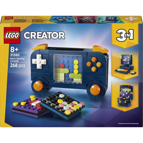 LEGO ® Creator 3 In 1 Retro Video Game Console 31380 5702018054734