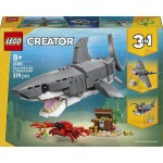 LEGO ® Creator  3In1 Wild Shark With Treasure Chest 31381 5702018054741
