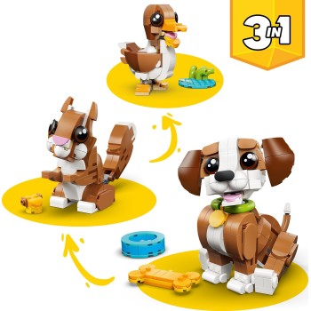 LEGO Creator Χαριτωμένα Ζώα: Παιχνιδιάρικο Κουτάβι 31382 5702018054758