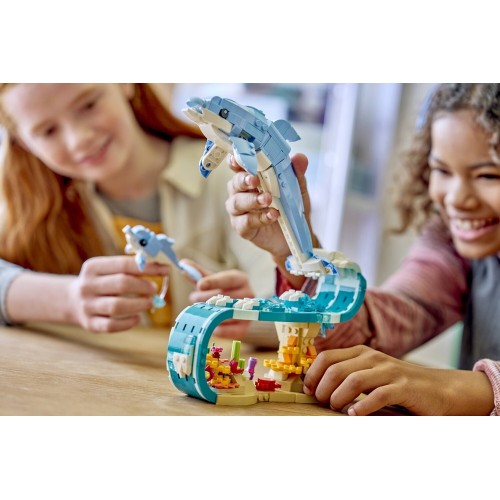 LEGO ® Creator 3In1 Sea Animals: Beautiful Dolphins 31385 5702018054796
