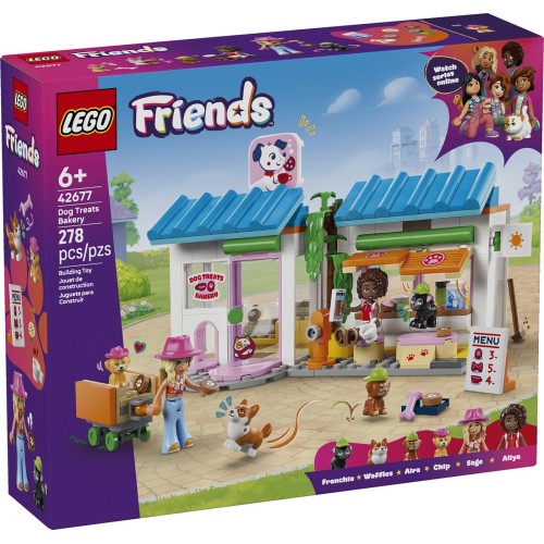 LEGO Friends Ζαχαροπλαστείο Λιχουδιών για Σκύλους 42677 5702018054888