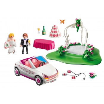 Playmobil Starter Set Νεόνυμφοι Με Αμάξι 6871 4008789068712