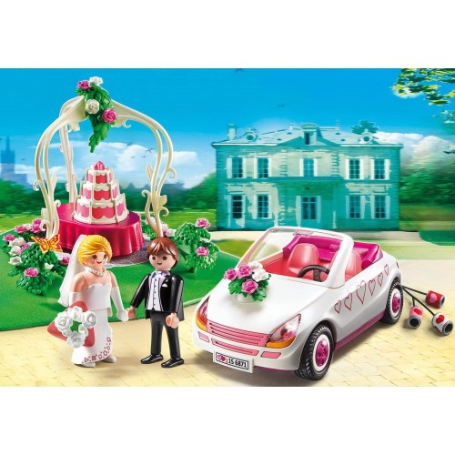 Playmobil Starter Set Νεόνυμφοι Με Αμάξι 6871 4008789068712