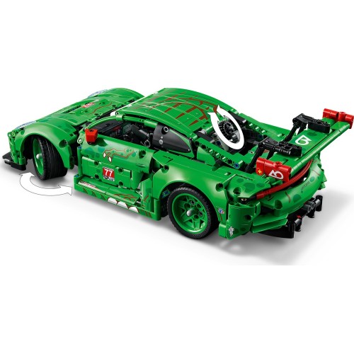 LEGO Technic Αγωνιστικό Αυτοκίνητο Porsche 911 GT3 R REXY AO Racing 42224 5702018067062