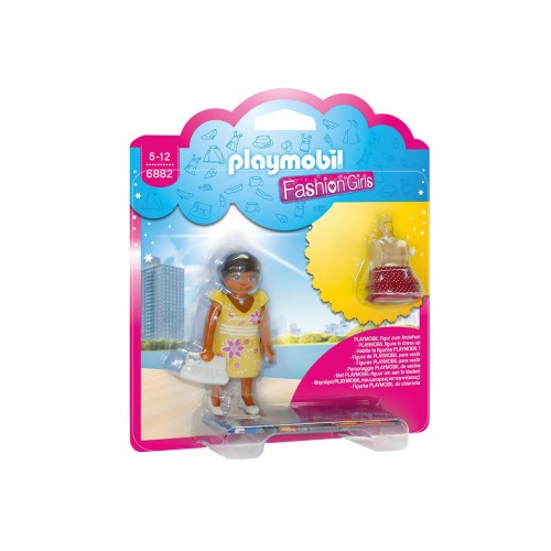 Playmobil Fashion Girl Με Καλοκαιρινό Φόρεμα 6882 4008789068828