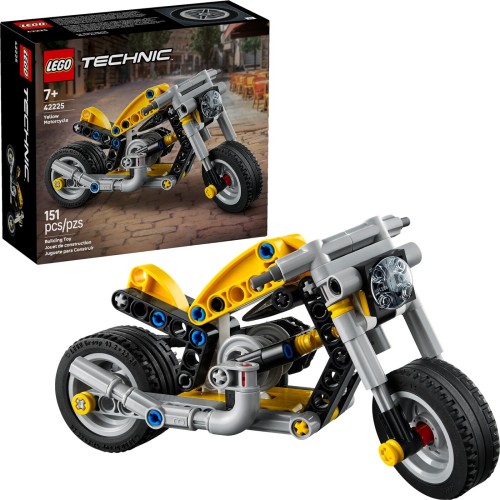 LEGO Technic Κίτρινη Μοτοσικλέτα 42225 5702018069356