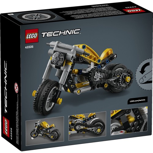 LEGO ® Technic Yellow Motorcycle 42225 5702018069356