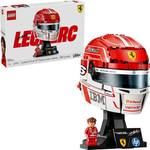 LEGO Editions Scuderia Ferrari HP, Κράνος του Charles Leclerc 43014 5702018069547