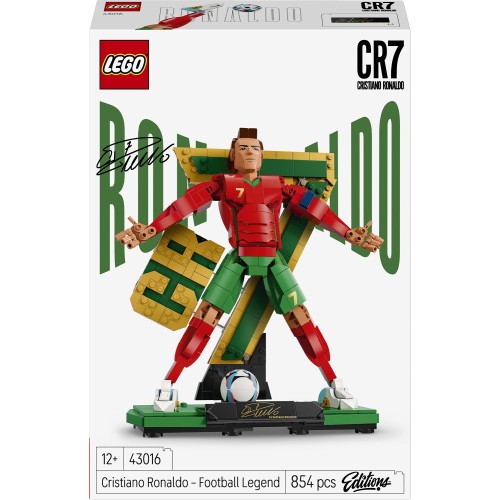 LEGO Editions Cristiano Ronaldo – Θρύλος του Ποδοσφαίρου 43016 5702018069561