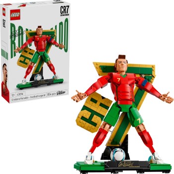 LEGO Editions Cristiano Ronaldo – Θρύλος του Ποδοσφαίρου 43016 5702018069561