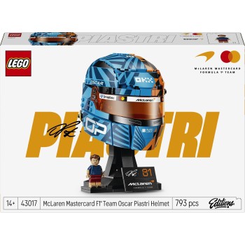 LEGO ® Editions Mclaren Mastercard F1® Team, Oscar Piastri's Helmet 43017 5702018069578