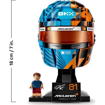 LEGO ® Editions Mclaren Mastercard F1® Team, Oscar Piastri's Helmet 43017 5702018069578