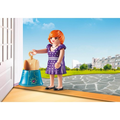 Playmobil Fashion Girl Με Μοντέρνο Φόρεμα 6885 4008789068859