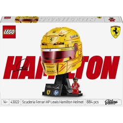 LEGO ® Editions Scuderia Ferrari HP Lewis Hamilton Helmet 43022 5702018069615
