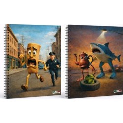 2S Spiral Notebook. 17x25 Brainrot Back TO School 2026 26302 | Toys-shop.gr
