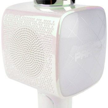 bigben Μικρόφωνο Big Ben 15W Με  Bluetooth Και Καραόκε Άσπρο PARTYBTHPM  3499550390476