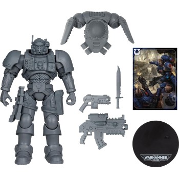 macfarlane mcfarlane warhammer 40,000 lieutenant in phobos armour ultramarines artist   787926109078