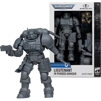 macfarlane mcfarlane warhammer 40,000 lieutenant in phobos armour ultramarines artist   787926109078