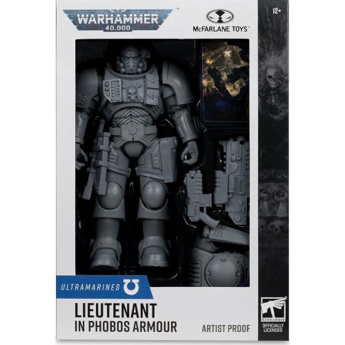 macfarlane mcfarlane warhammer 40,000 lieutenant in phobos armour ultramarines artist   787926109078