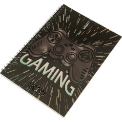 Τετραδιο spiral design a4 3θ polo.gr gaming 919004 - 8421 5201927151225