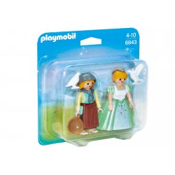 Playmobil Duo Pack Πριγκίπισσα Και Υπηρέτρια 6843 4008789068439