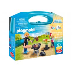 Playmobil Βαλιτσάκι Barbecue 5649 4008789056498