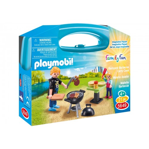 Playmobil Βαλιτσάκι Barbecue 5649 4008789056498