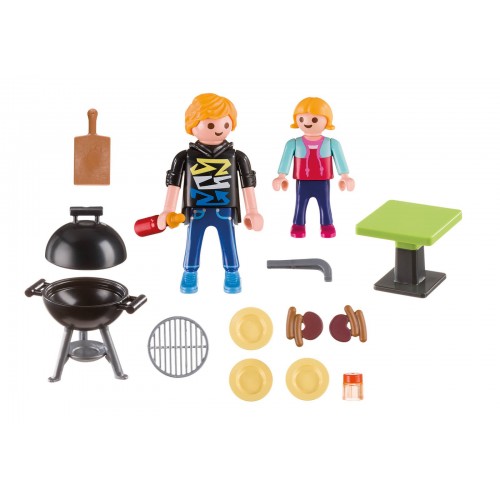 Playmobil Βαλιτσάκι Barbecue 5649 4008789056498