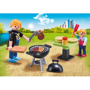 Playmobil Backyard Barbecue Carry Case 5649 4008789056498