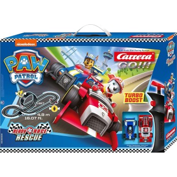 Carrera go!!! set: paw patrol - ready race rescue - 1:43 slot racing system (20062535) 20062535 4007486625358