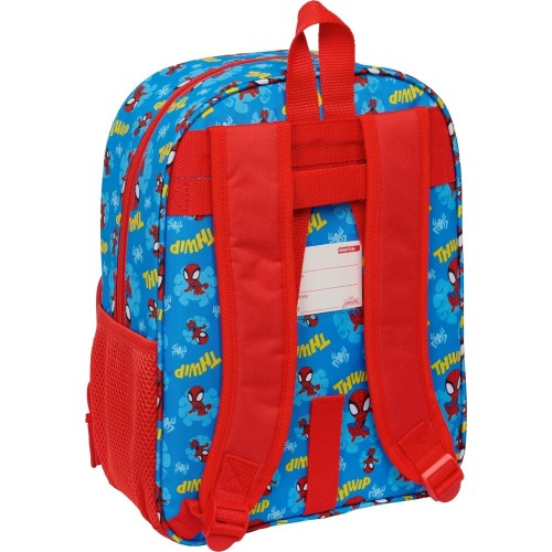safta Spidey – Childrens Backpack, Adaptable to Cart, Easy Cleaning, Ideal for Ch 612662185 8412688621309