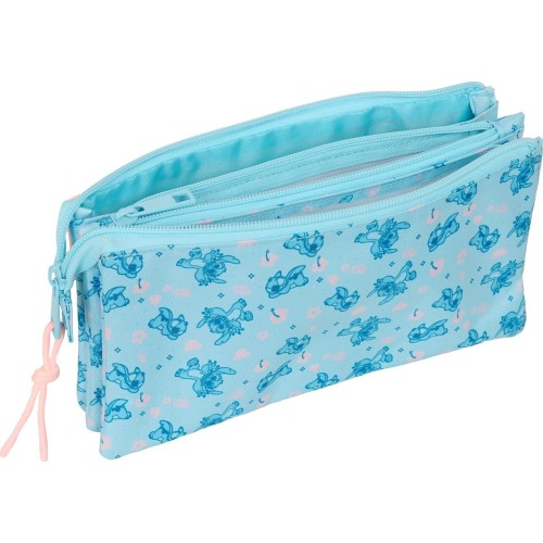 safta Stitch Ohana – Triple Pencil Case, Childrens Pencil Case, Ideal for School  812613744 8412688620784