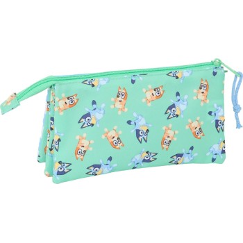 Safta: bluey sisters - triple pencil case (812533744) 812533744 8412688594979