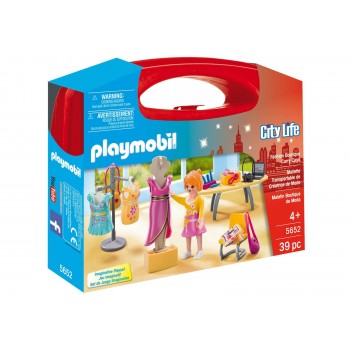 Playmobil Βαλιτσάκι Σχεδιαστήριο Μόδας 5652 4008789056528