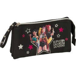 safta K-pop Demon Hunters – Energy – Triple Pencil Case, Childrens Case, Ideal fo 842668744 8412688651450