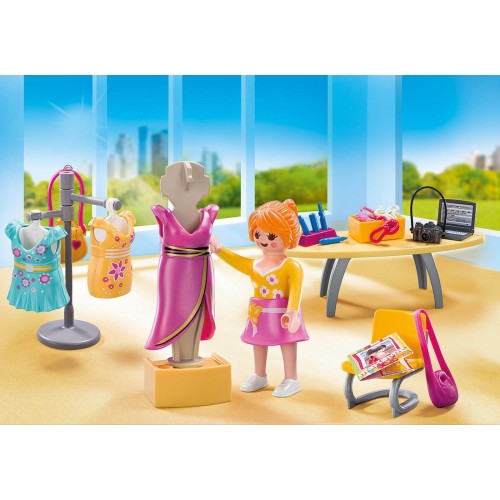 Playmobil Βαλιτσάκι Σχεδιαστήριο Μόδας 5652 4008789056528