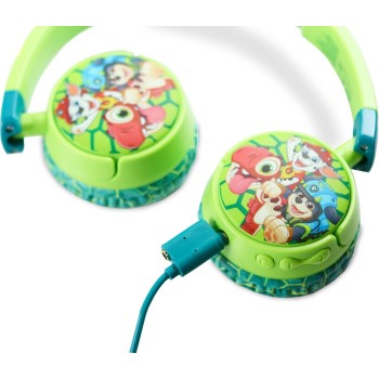 otl technologies παιδικά ακουστικά otl  - paw patrol: the dino movie, ασύρματα, πράσινα  5055371632744