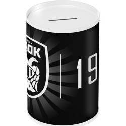 Diakakis imports Κουμπαρας Μεταλλικος 10χ15εκ Paok 000130251 5205698812491