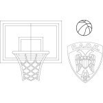 Diakakis imports Drawing block 23x33cm 40 sheets self-stencil- 2 pages x 2 sheets. paok bc 000132009 5205698817786