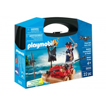 Playmobil Βαλιτσάκι Πειρατής Με Σχεδία 5655 4008789056559