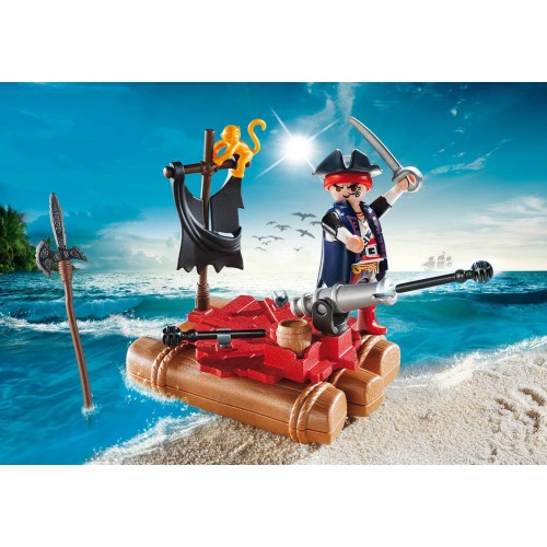 Playmobil Βαλιτσάκι Πειρατής Με Σχεδία 5655 4008789056559