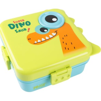 Diakakis imports Lunch Box Must Team 2 In 1 1590ml And 70ml Pp Plastic 20.3x20x9.4 Cm 4 Designs 000587527 5205698823268