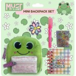 Diakakis imports School Mini Bag Set Must Team Frog 6 Pcs. 000587775 5205698837616