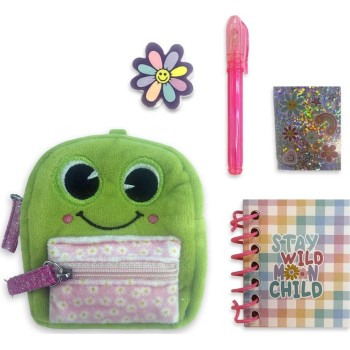 Diakakis imports School Mini Bag Set Must Team Frog 6 Pcs. 000587775 5205698837616