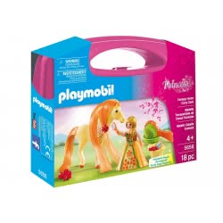 Playmobil Βαλιτσάκι Πριγκίπισσα Με Άλογο 5656 4008789056566