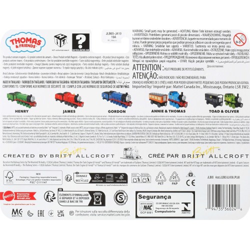 Mattel fisher-price τομας το τρενακι - deluxe τρενακια με βαγονι deluxe james JLB63 / JLB65 194735360246